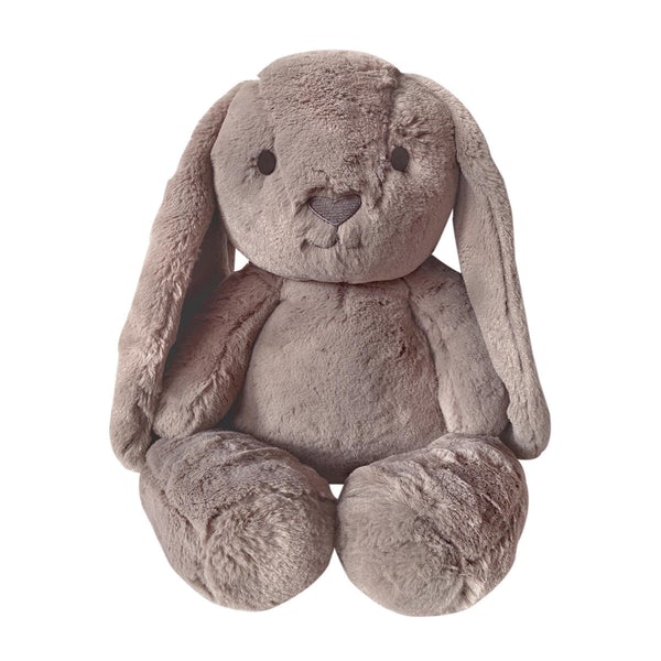 Large Byron Bunny, earth taupe