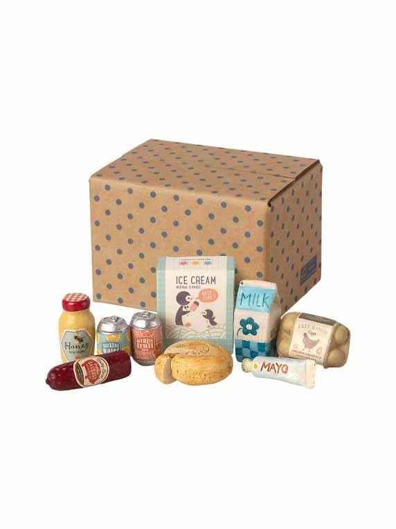 Miniature Grocery Box