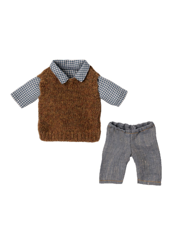Shirt Slipover and Pants for Teddy Dad