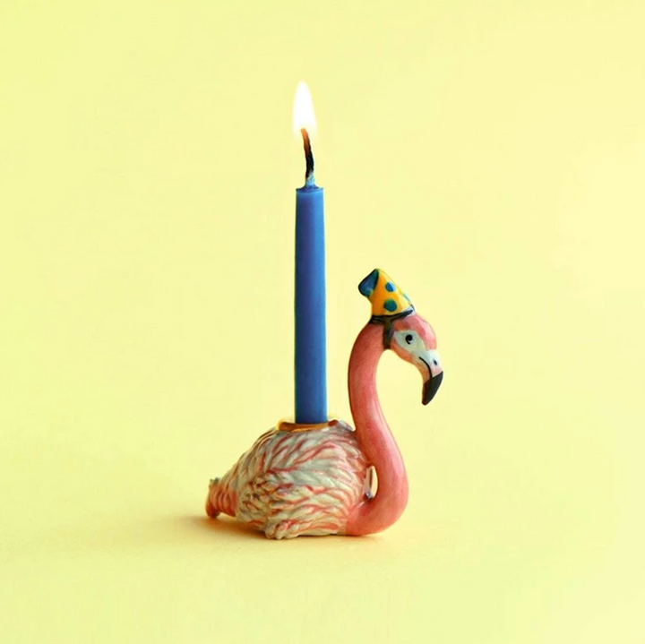 Camp Hollow, Flamingo Party Animal Cake Topper