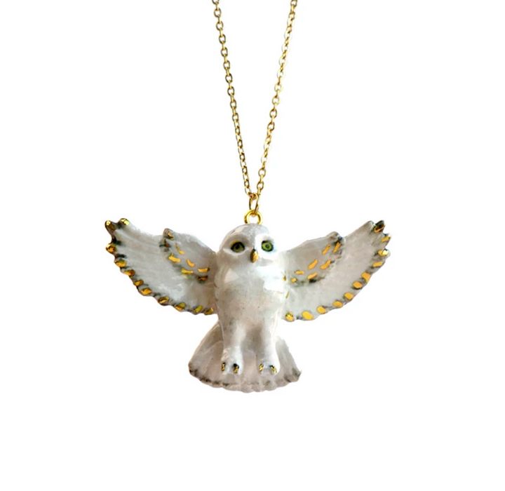 Camp Hollow, Snowy Owl Necklace