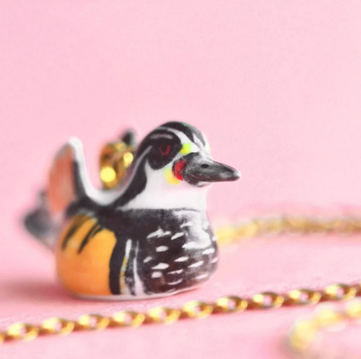 Camp Hollow, Yellow Duck Necklace