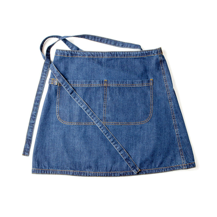 denim apron skirt