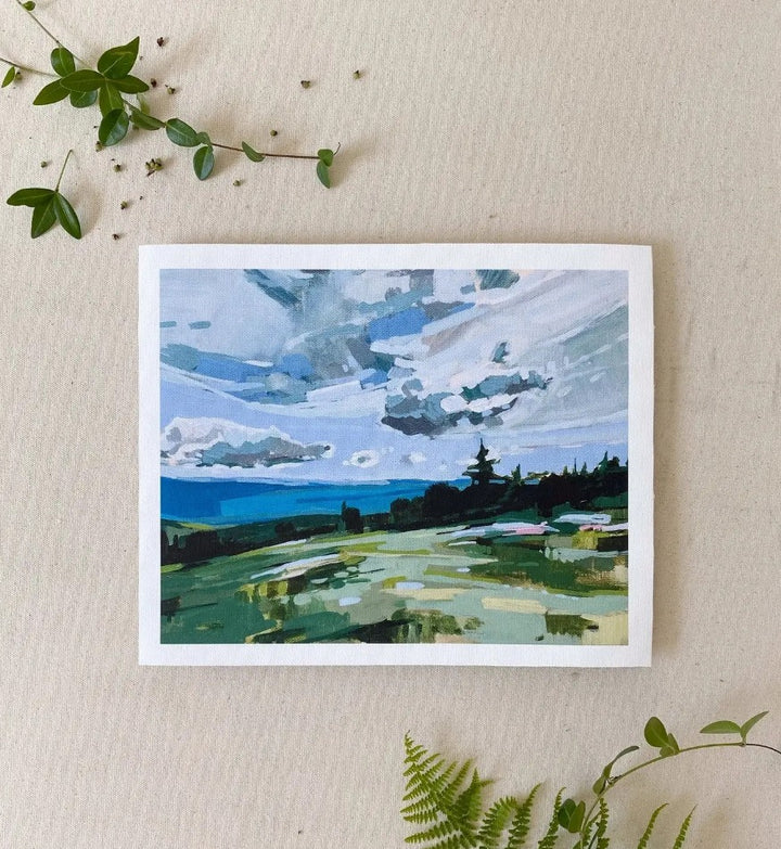 Sarah Madeira Day - Newry Lookout Study, 8X10