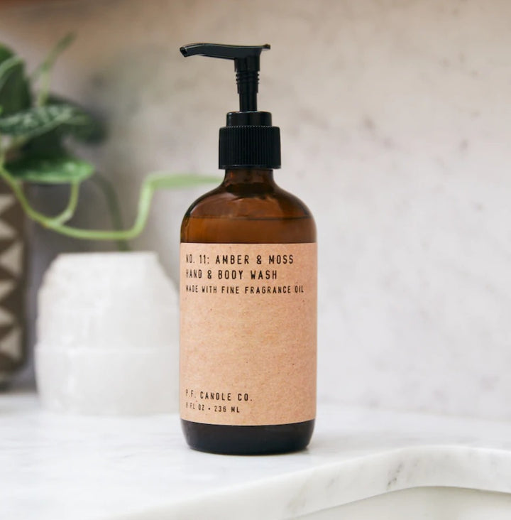 Amber & Moss 8 oz Hand & Body Wash