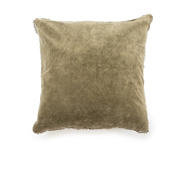 Sugarboo, Moss Velvet Pillow 22 x 22