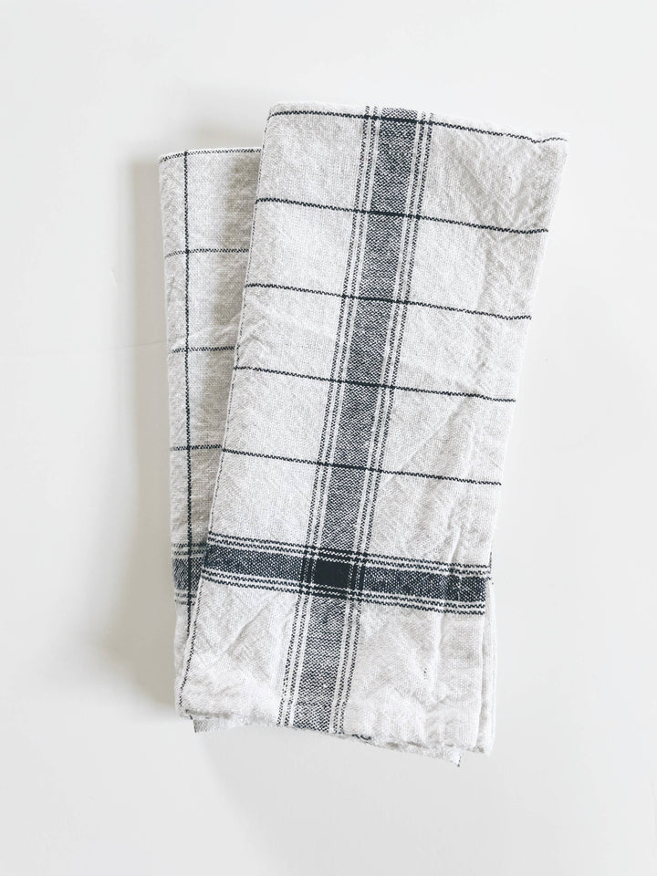 Handloom French Linen Kitchen Towels