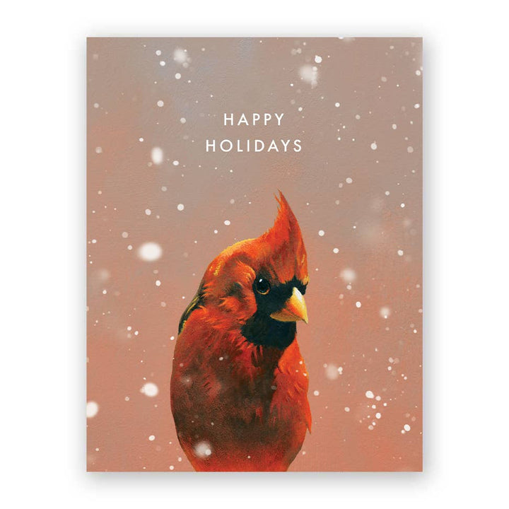 Cardinal Christmas Card: Single