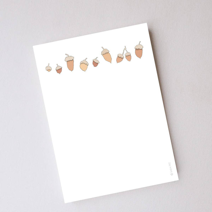 Lim. Edition Acorns Notepad