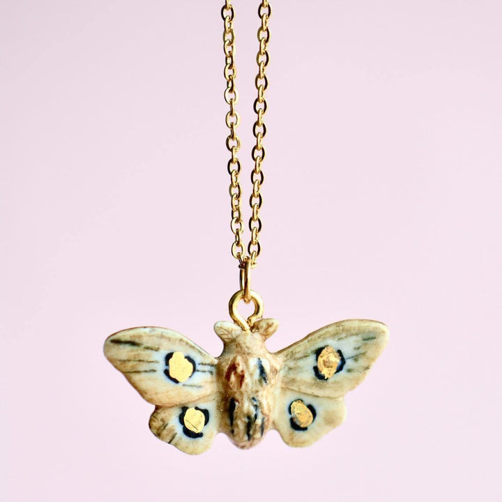 Solar Moth Necklace