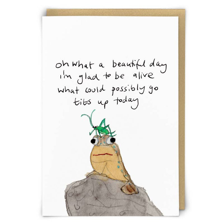 Mudskipper Greetings Card