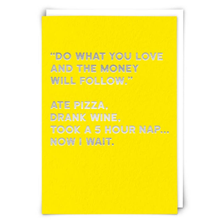 Pizza Greetings Card