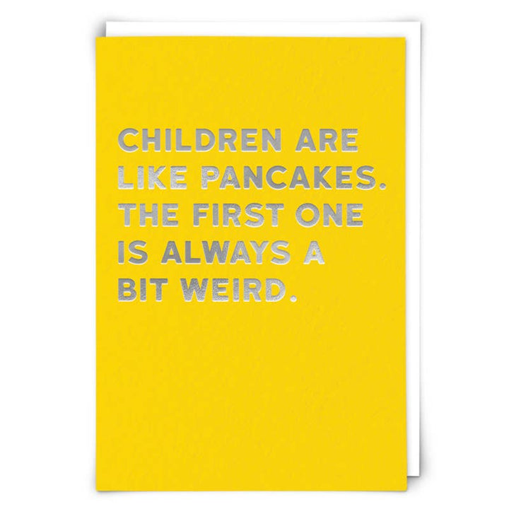 Pancakes Greetings Card