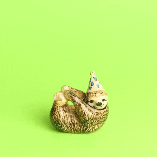 Sloth Party Animal Cake Topper