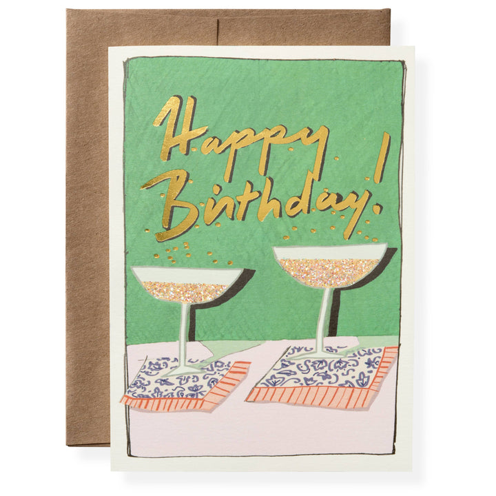 Karen Adams Designs - Birthday Bubbles Greeting Card