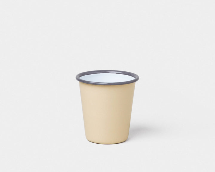 Mini Tumbler, Beige with Grey