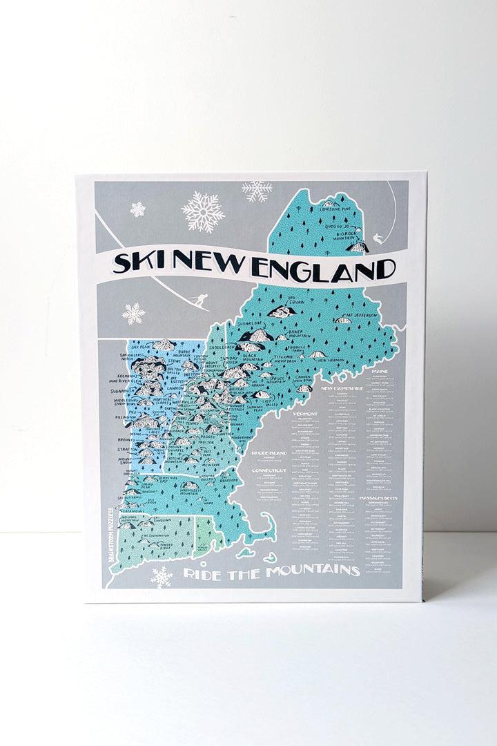 Ski New England Puzzle, Brainstorm
