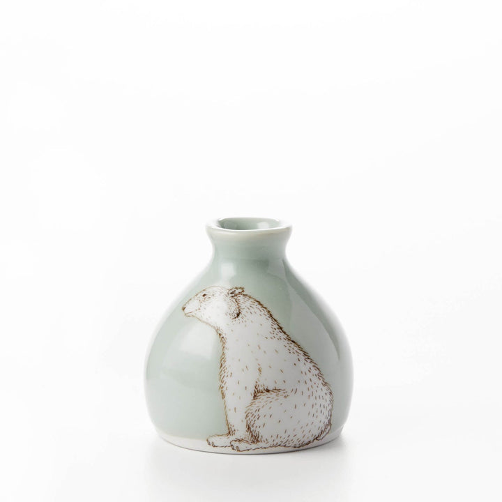 Bud Vase, Polar Bear