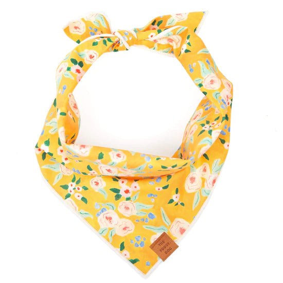 Sunny Days Dog Bandana, Large