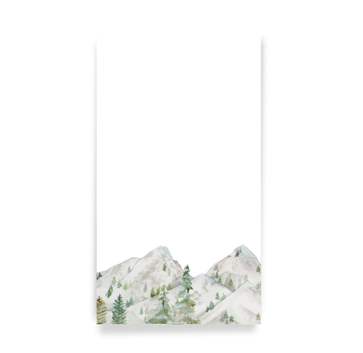 Winter Scene Notepad